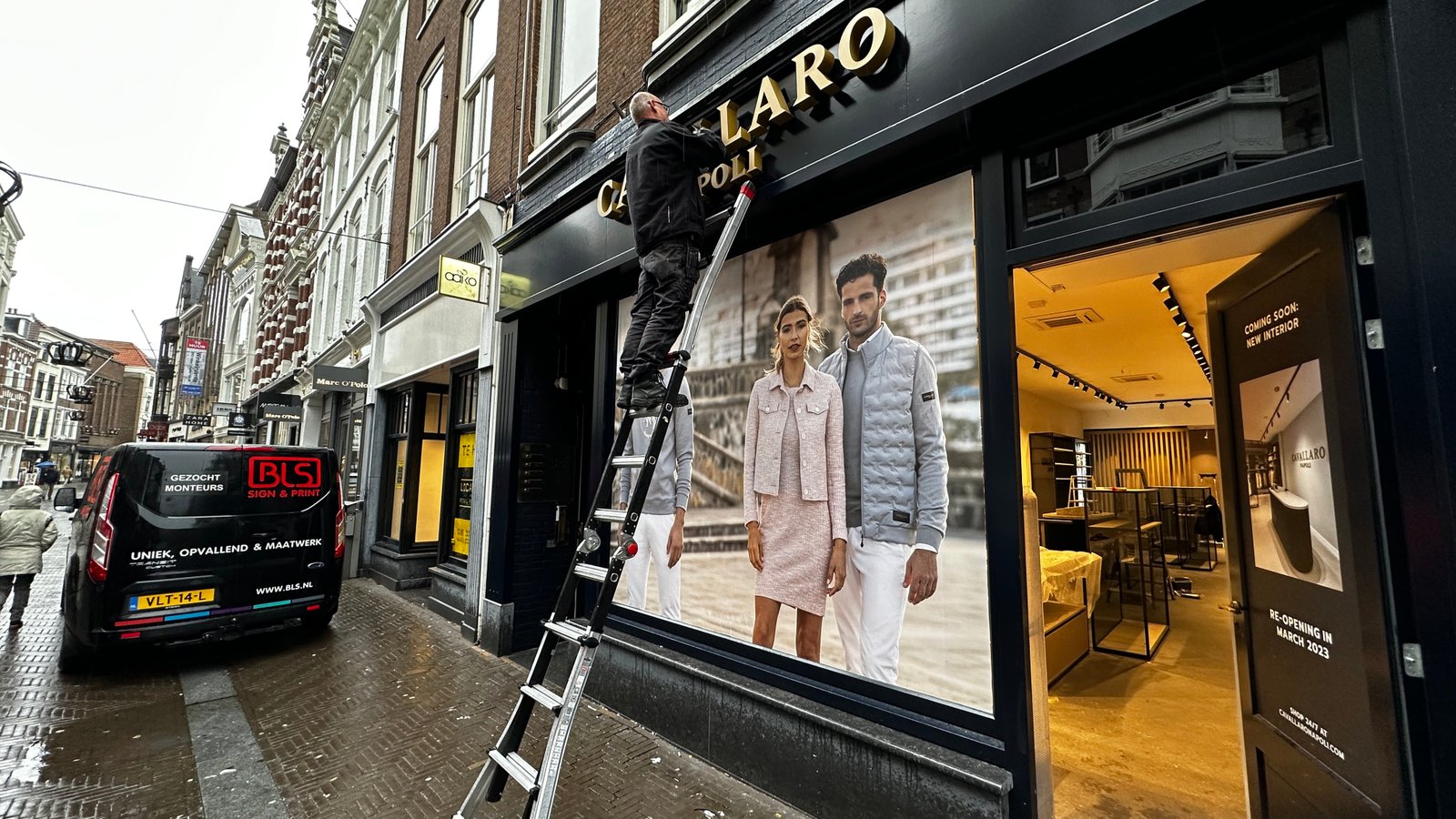 Cavallaro Napoli winkels omgebouwd naar het nieuwe storeconcept