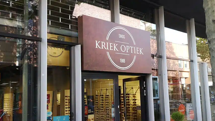 Kriek lichtbak Wayfinding
