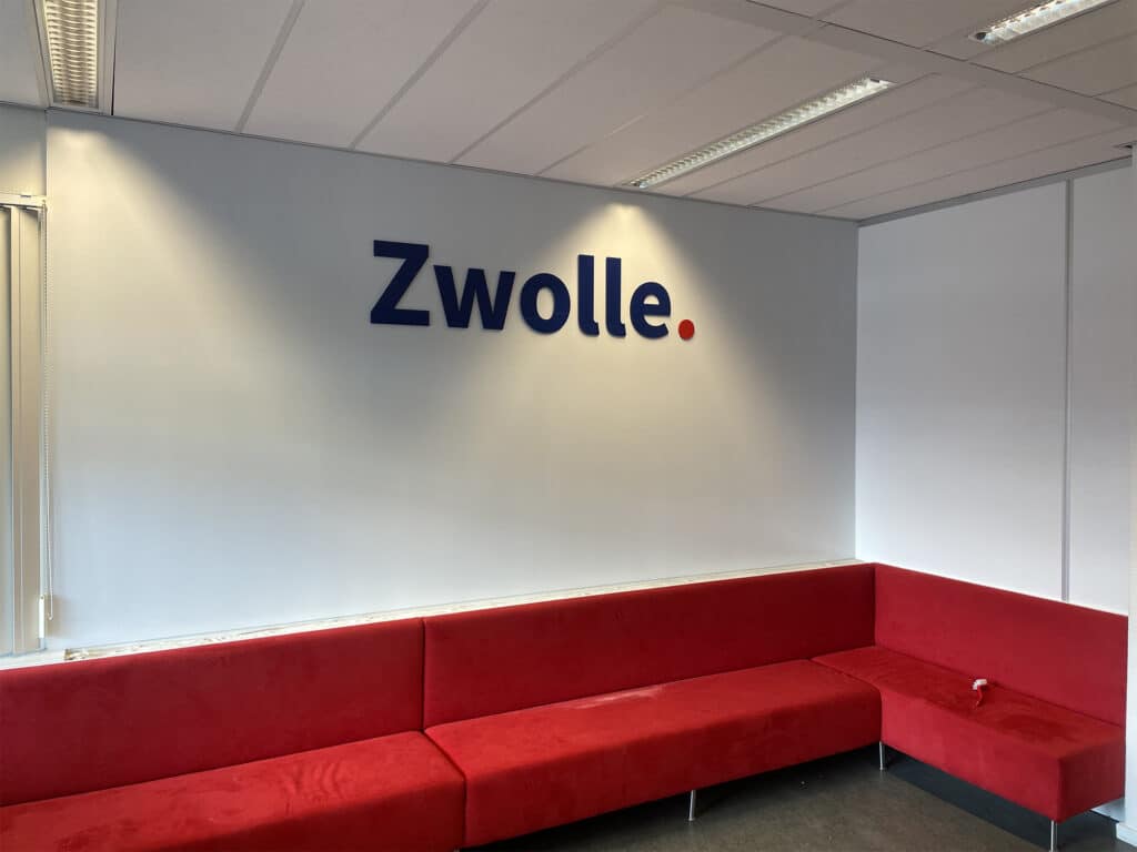 NIC Zwolle wandletters